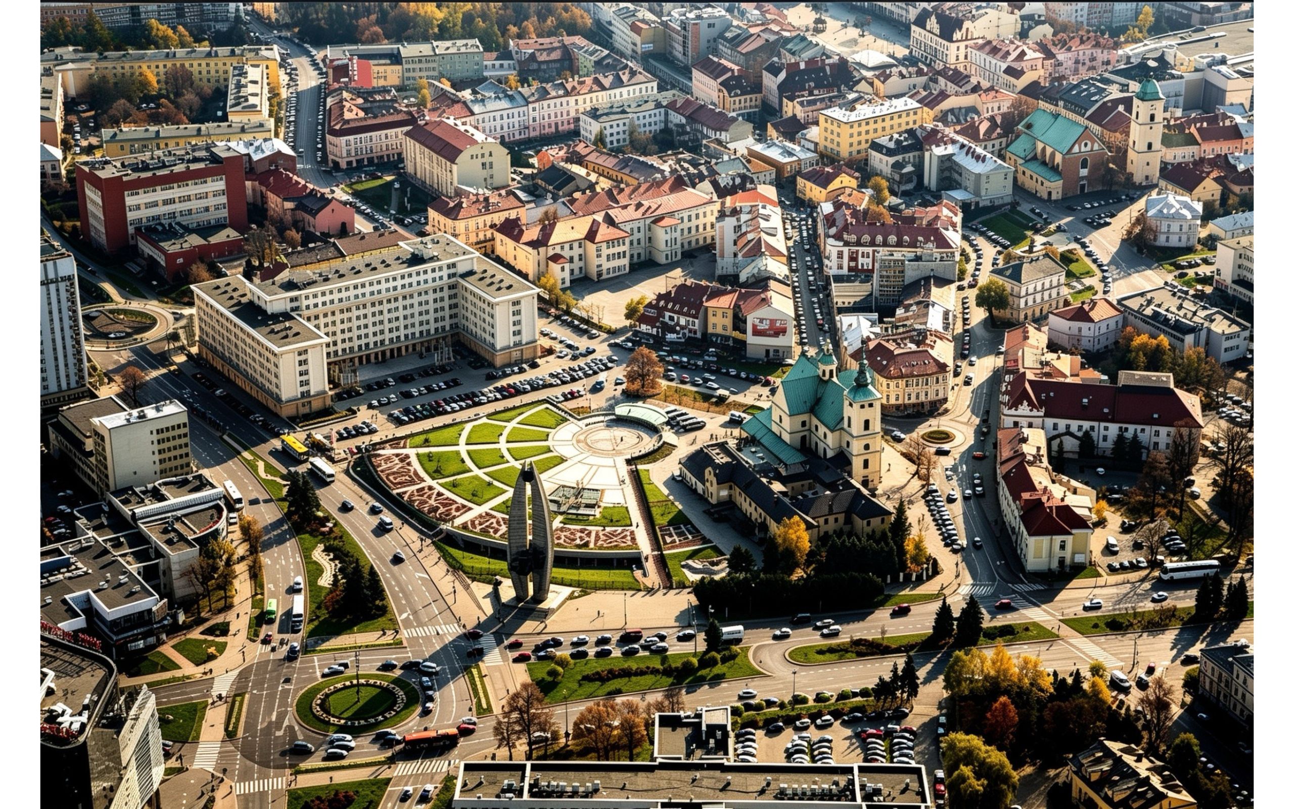 Rzeszów z lotu ptaka